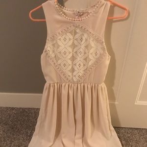 Cream/ivory flowy dress